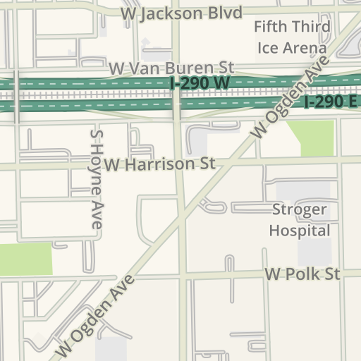 Driving Directions To United Center Parking Lot C W Warren Blvd Chicago Waze