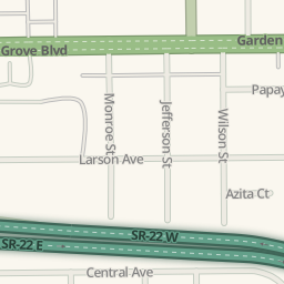 Waze Livemap Driving Directions To H Mart Garden Grove United