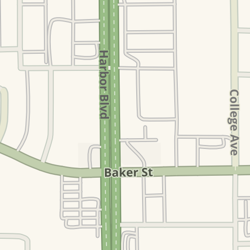 Waze Livemap Driving Directions To Carmax Costa Mesa United States